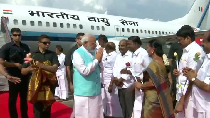 prime minister chennai visit schedule