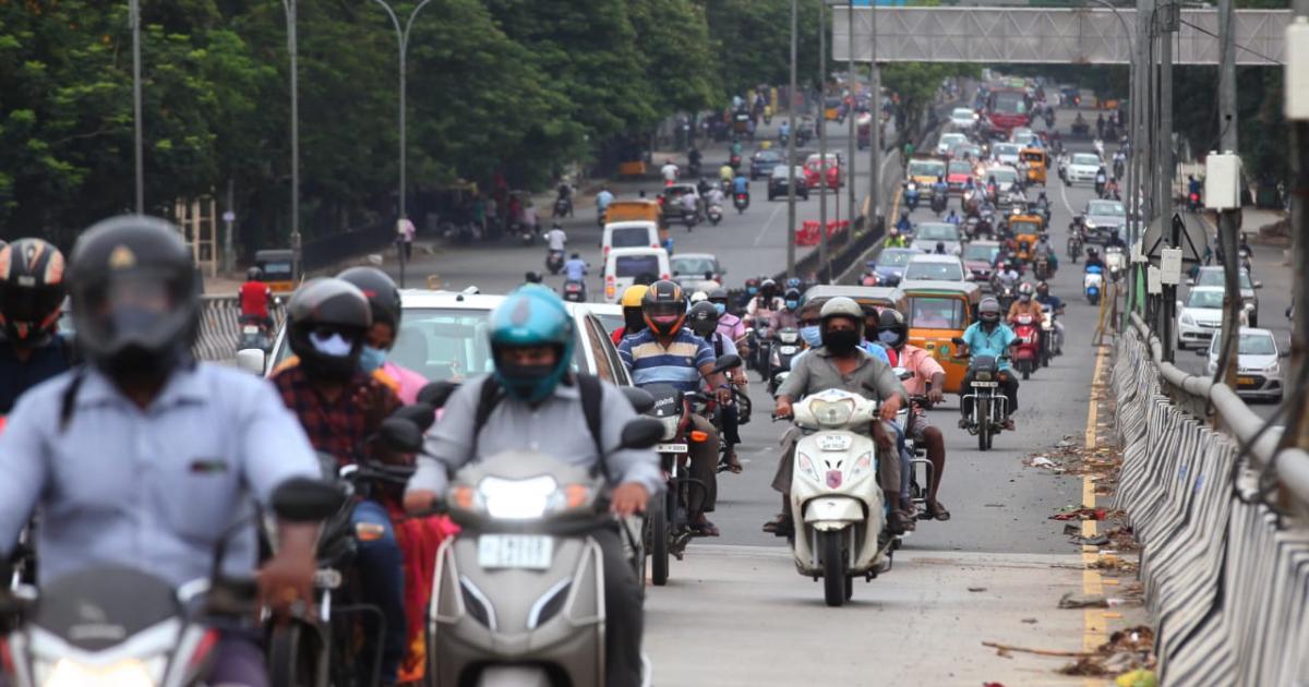 More signals and more honking Chennai roads see heavy traffic as