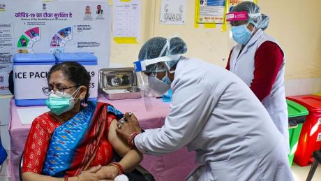 Vaccination Programme Started in India